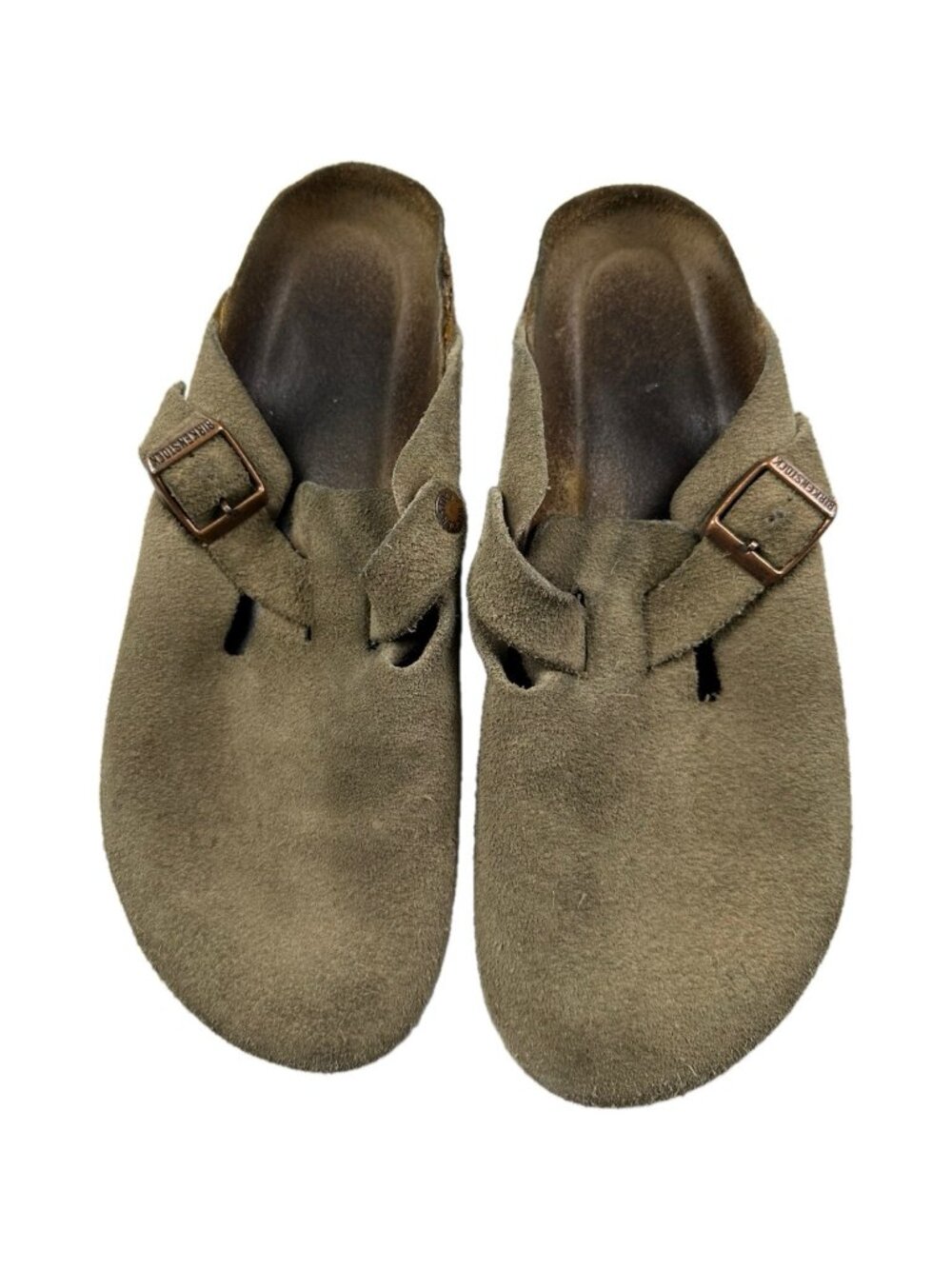 Birkenstock Women's Boston Soft Footbed Taupe Clogs Taupe EU 40 US 9 - Picture 1 of 9
